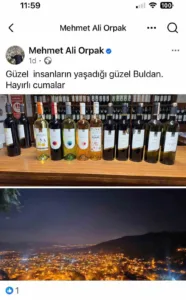 DENİZLİ (İHA) – Denizli’nin Buldan Belediye Başkanı Mehmet Ali Orpak,