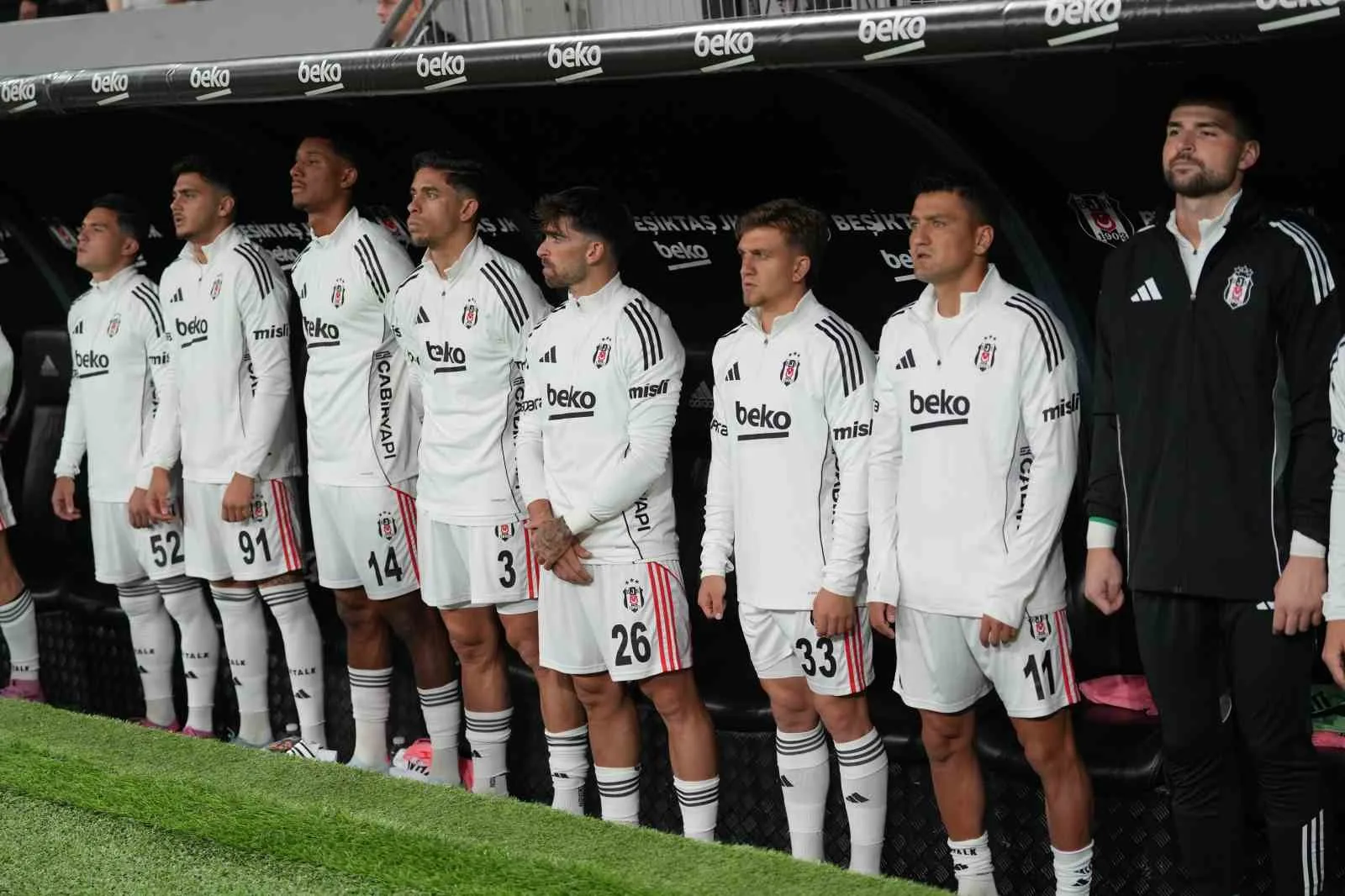 Beşiktaş, Süper Lig’de oynadığı 7 maçta yedek kulübesinden oyuna dahil