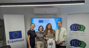 Beşiktaş Belediyesi, ErasmusDays kapsamında Karaoğlan Gençlik Merkezi’nde gençlere yönelik Erasmus+