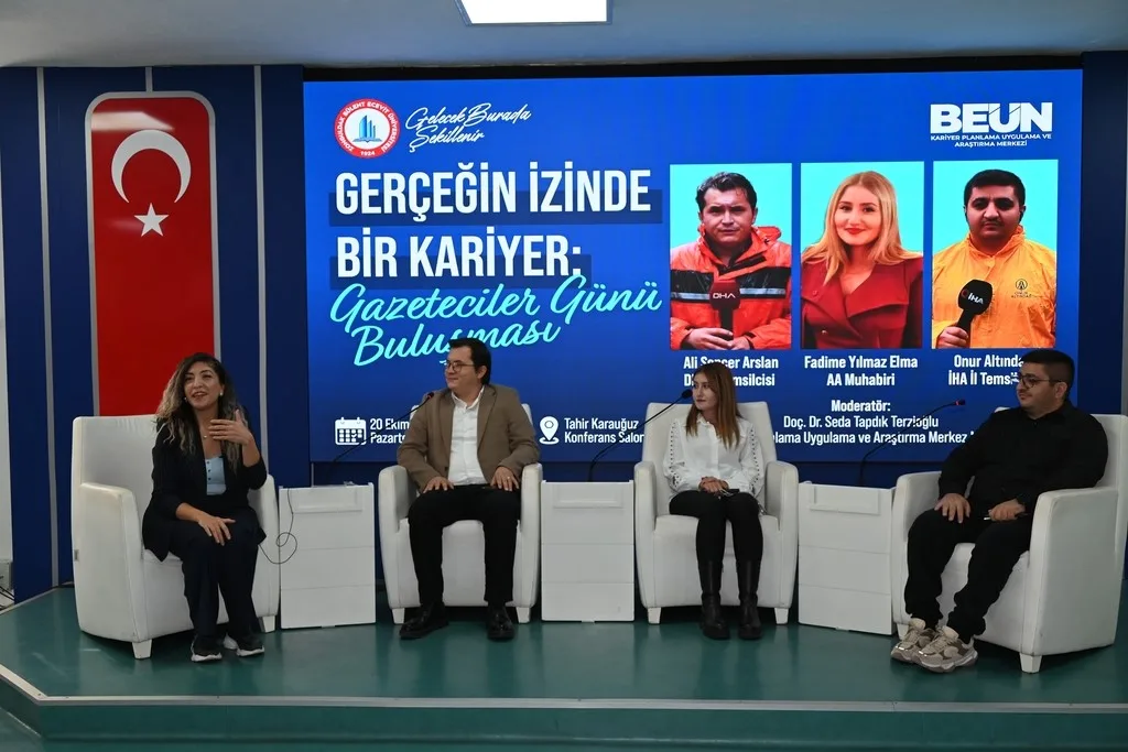 Zonguldak Bülent Ecevit Üniversitesinde, 21 Ekim Dünya Gazeteciler Günü kapsamında