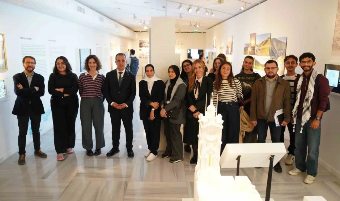 Avrupa Miras Günleri etkinlikleri kapsamında Beyoğlu’nda “Kuşbakışı Filistin” Sergisi Arapça