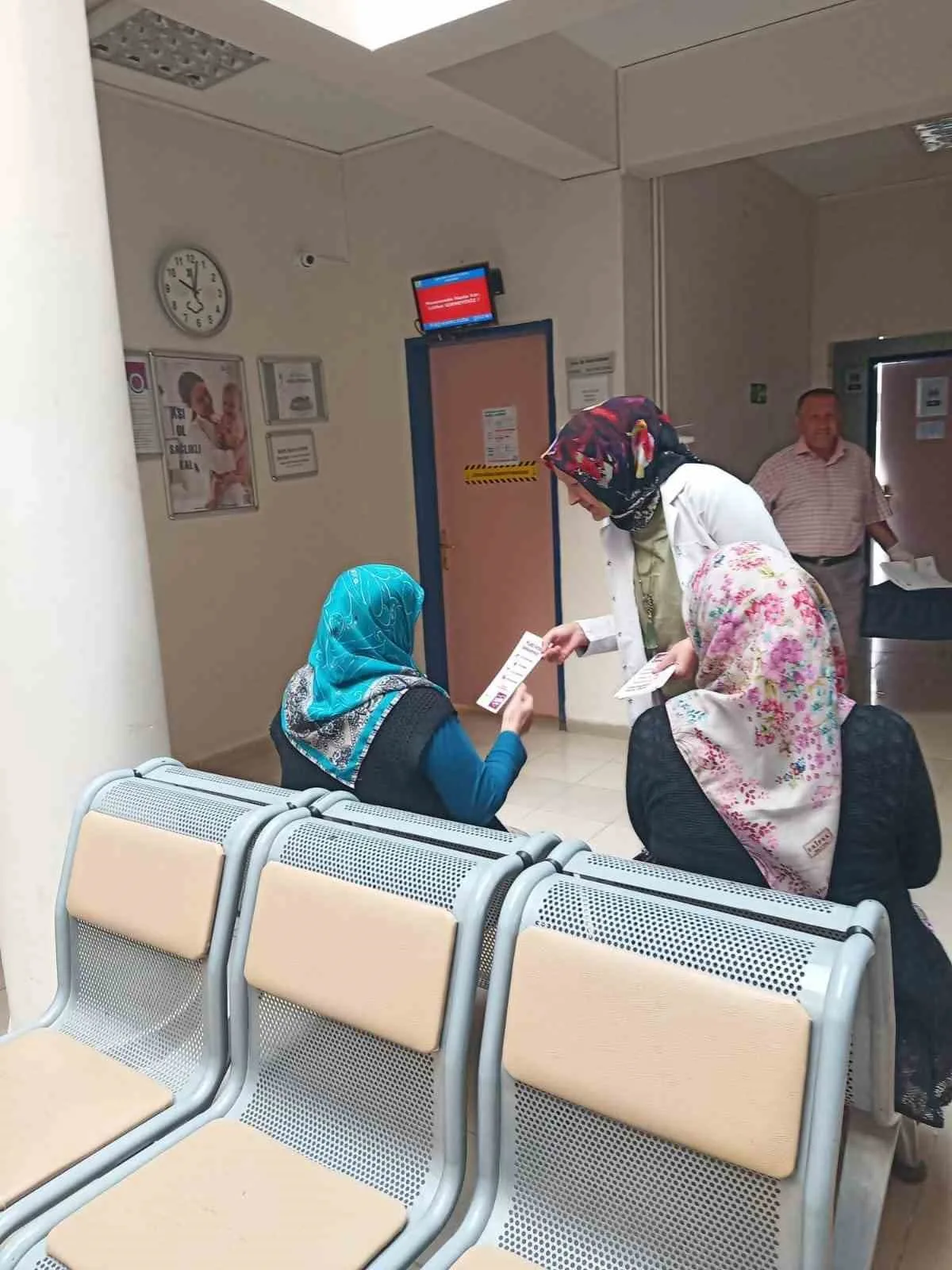Beypazarı İlçe Sağlık Müdürlüğü personeli, 29 Eylül Dünya Kalp Günü
