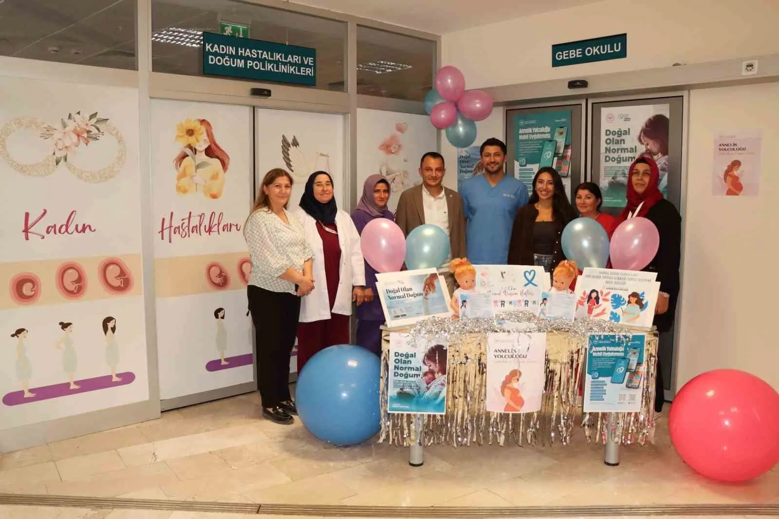 Konya’nın Beyşehir ilçesinde Normal Doğum Haftası etkinlikleri düzenlendi. Beyşehir Devlet
