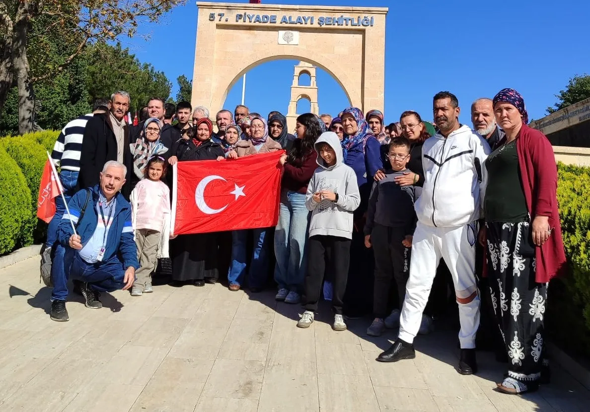 Konya’nın Beyşehir ilçesinde yaşayan şehit yakınları ve gaziler için Çanakkale