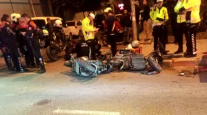 Tekirdağ’ın Çorlu ilçesinde yunus ekiplerinden kaçan motosikletli şüpheliler, başka motosikletle