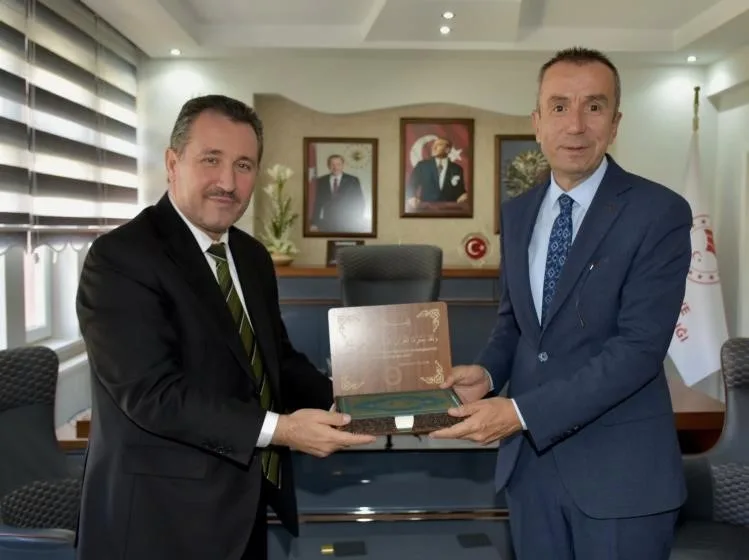 Bilecik İl Müftüsü Ahmet Dilek, İl Tarım ve Orman Müdürü