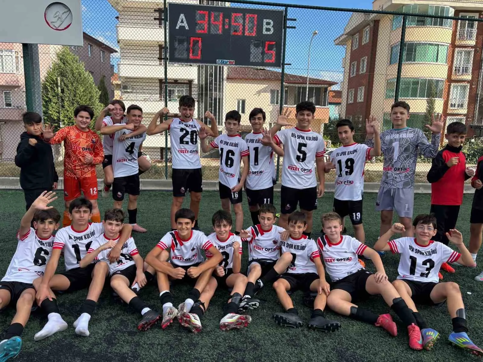 Bilecik U14 Gençler Ligi’nde ilk hafta geride kalırken, gol yağmuru