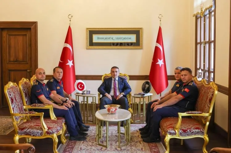 Bilecik Valisi Faik Oktay Sözer, 25 Eylül İtfaiye Haftası dolayısıyla