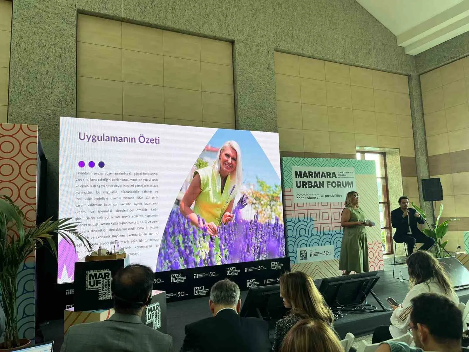 Bilecik Belediyesi’nin Park ve Bahçeler Müdürlüğü tarafından hayata geçirilen “Lavanta