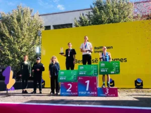 Bilecikli Sebahat Demir, Tiran Maratonu’nda 10 kilometre kadınlar genel klasmanında