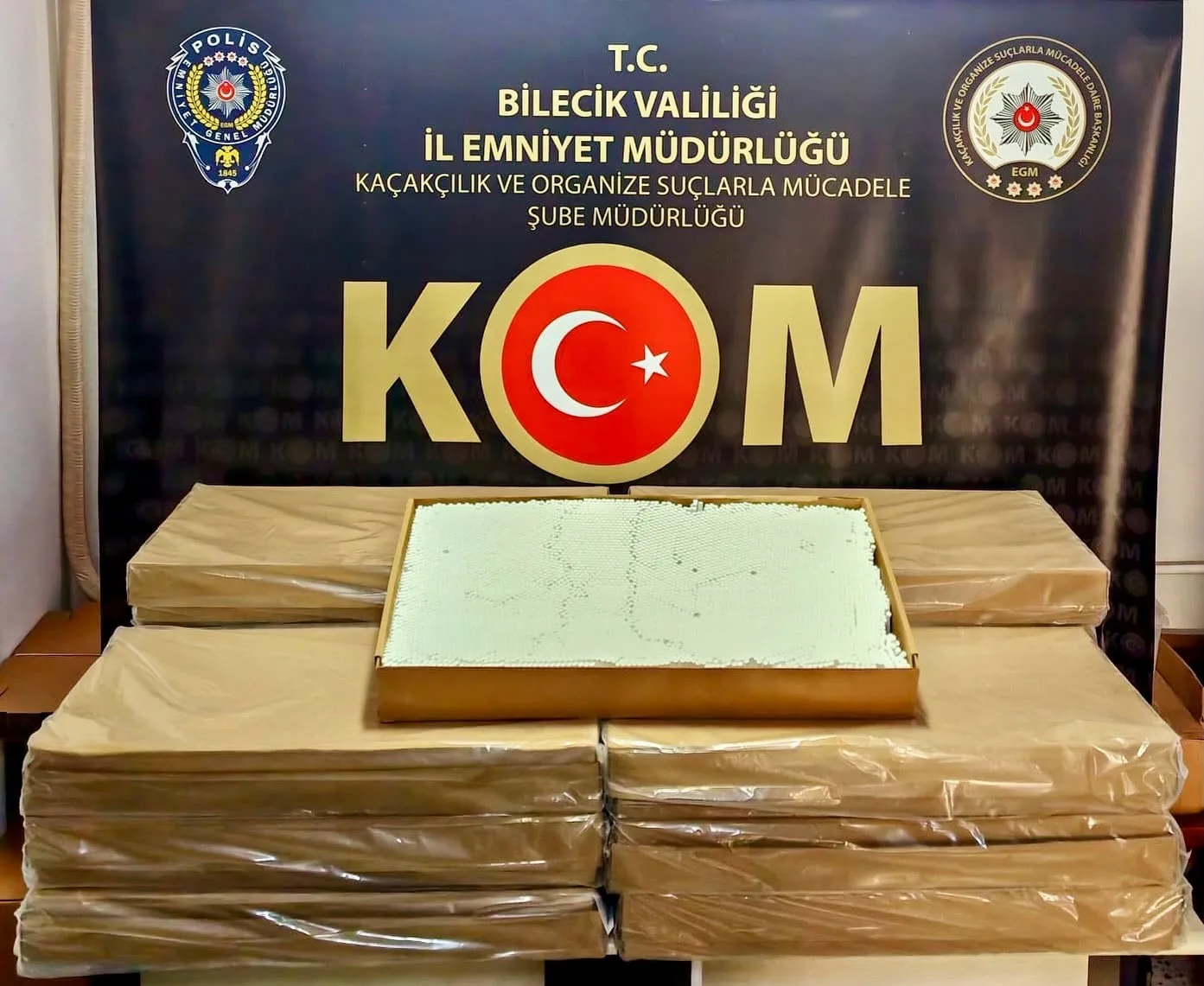 Bilecik’te kaçak sigara operasyonunda 1 kişi gözaltına alındı. Bilecik İl