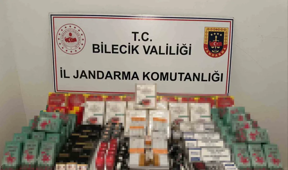 Bilecik’in Söğüt ilçesinde yasa dışı tütün ve makaron ticaretine yönelik