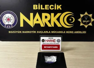Bilecik İl Emniyet Müdürlüğü Narkotik Suçlarla Mücadele Şube Müdürlüğünce Bozüyük