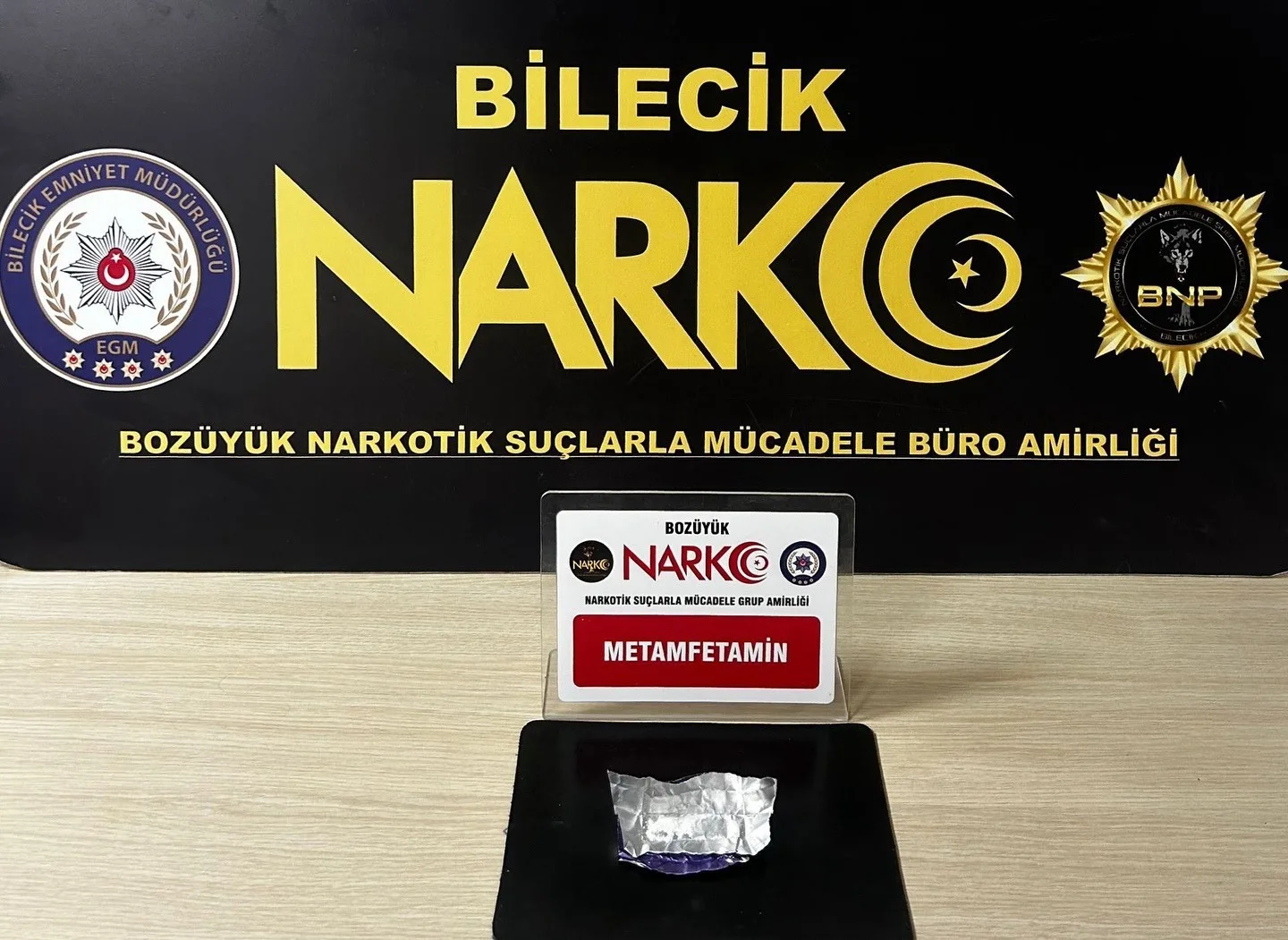 Bilecik İl Emniyet Müdürlüğü Narkotik Suçlarla Mücadele Şube Müdürlüğünce Bozüyük