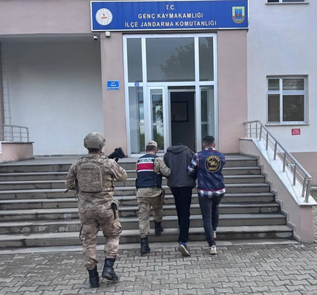 Bingöl’ün Genç ilçesinde jandarma ekiplerince yapılan operasyon sonucunda, hakkında 6