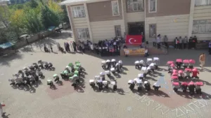 Bingöl’de lise öğrencileri düzenledikleri etkinlik ile Gazze’ye destek verdi. Bingöl