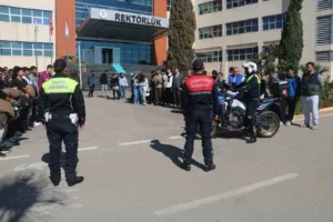 Kilis’te motosiklet kullanımında güvenlik bilincinin artırılması amacıyla “Bir Kural Bir
