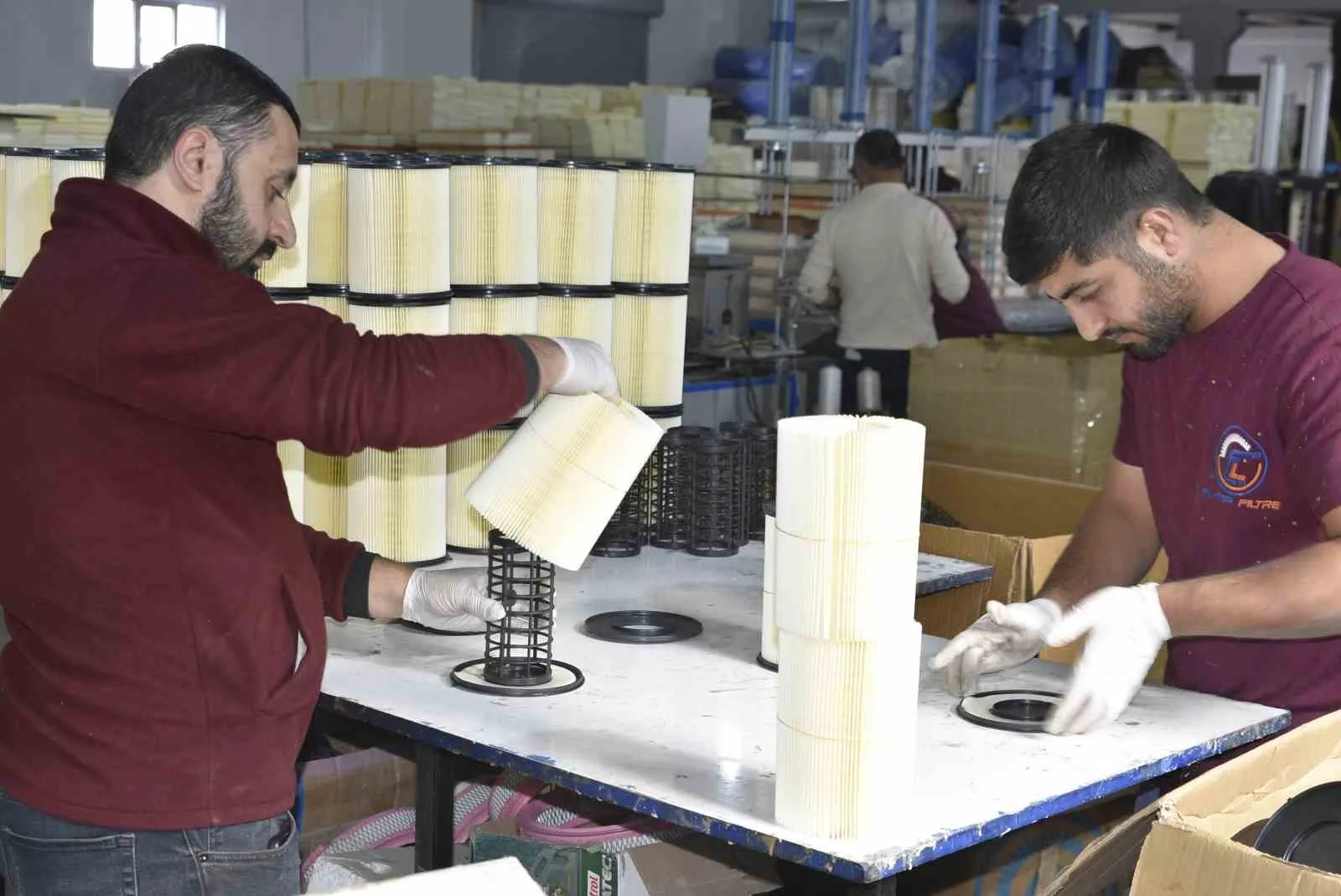 Bitlis’te üretilen filtreler, hem iç piyasada hem de yurt dışında