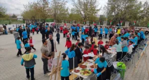 Adıyaman’ın Kahta İlçesine bağlı Bölükyayla Ortaokulu ile İmam Hatip Ortaokulu