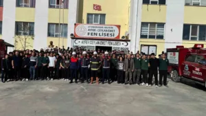 Afyonkarahisar Bolvadin Belediyesi İtfaiye Müdürlüğü ekipleri tarafından Ayfer-Ceylan Emet Fen