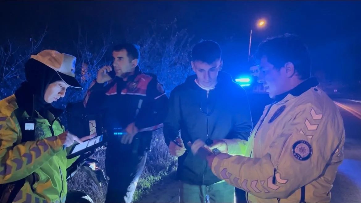 Tekirdağ Çorlu’da Yunus ekibinin üzerine sürüp kaçan motosikletli, kovalamaca sonucu