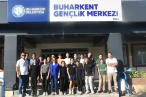 Aydın’ın Buharkent ilçesinde Belediye Başkanı Mehmet Erol’un girişimleriyle hayata geçirilen