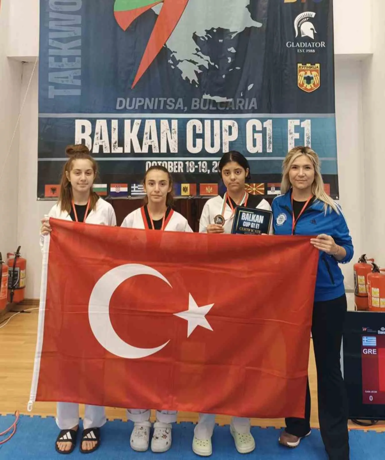 Muğla Büyükşehir Belediyesi Spor Kulübü, uluslararası başarılarına bir yenisini daha