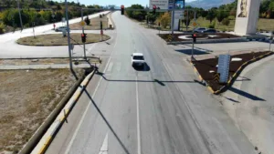 Burdur’da trafik ekipleri tarafından dron destekli yapılan denetimlerde trafik kurallarına