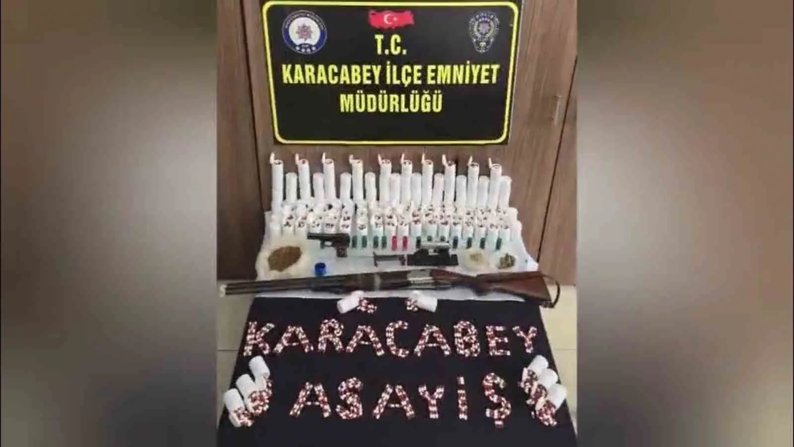 Bursa’nın Karacabey ilçesinde Uyuşturucu veya Uyarıcı Madde İmal ve Ticareti