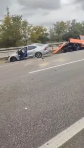Bursa’da meydana gelen zincirleme trafik kazasında 3’ü ağır 4 kişi