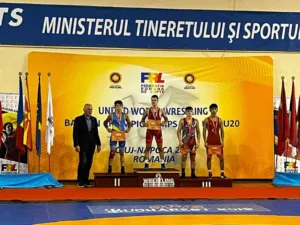 Bursa Büyükşehir Belediyespor Kulübü sporcuları Rüstem Öztürk ve Deniz Ayhan,