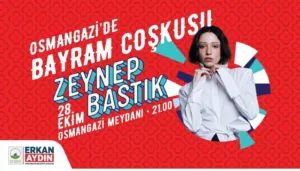 Osmangazi Belediyesi, Türkiye Cumhuriyeti’nin 102’nci kuruluş yıl dönümünü büyük bir