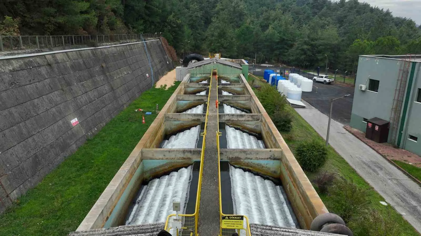 Bursa Büyükşehir Belediyesi, Doğancı ve Çınarcık barajlarından gelen suyu, BUSKİ’ye