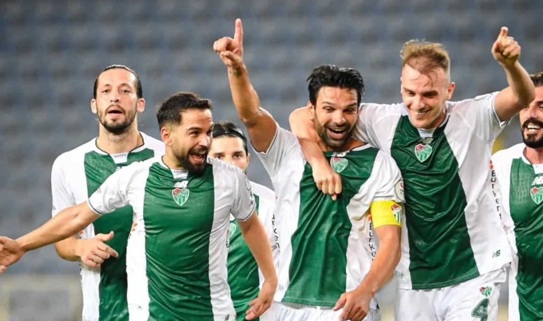Nesine 2. Lig Kırmızı Grup 7. hafta maçında Bursaspor, deplasmanda