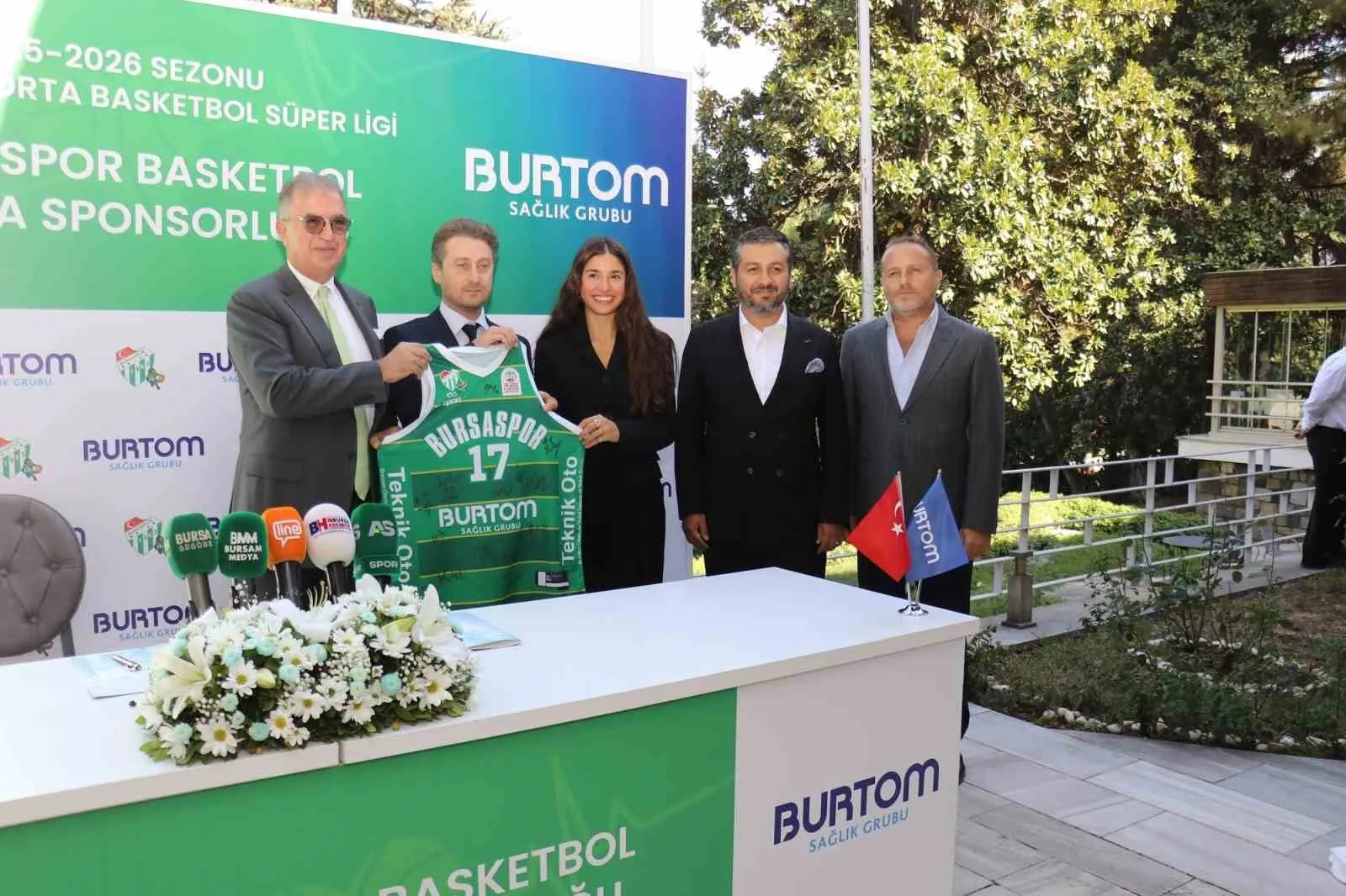 BURTOM Sağlık Grubu, Türkiye Basketbol Süper Ligi takımlarından Bursaspor Basketbol