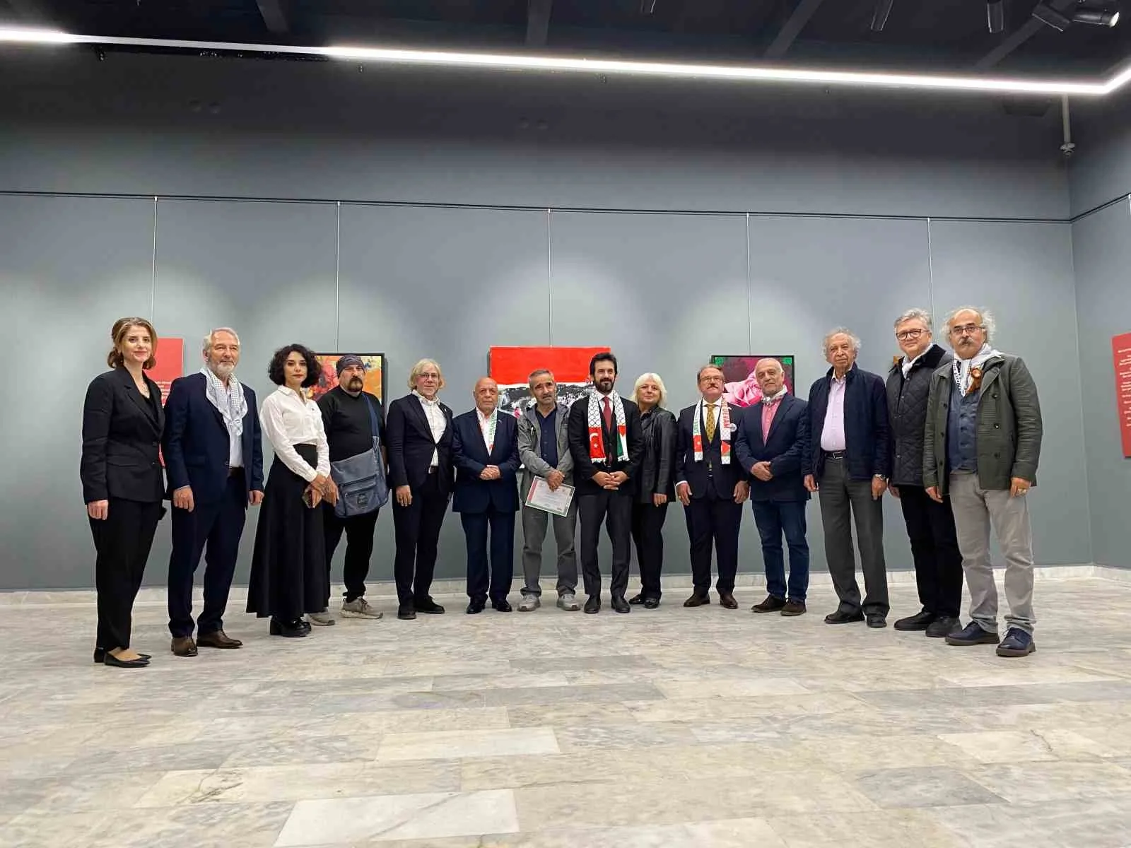 HAK-İŞ Konfederasyonu ve Kültür ve Turizm Bakanlığı katkılarıyla, Gazze halkına