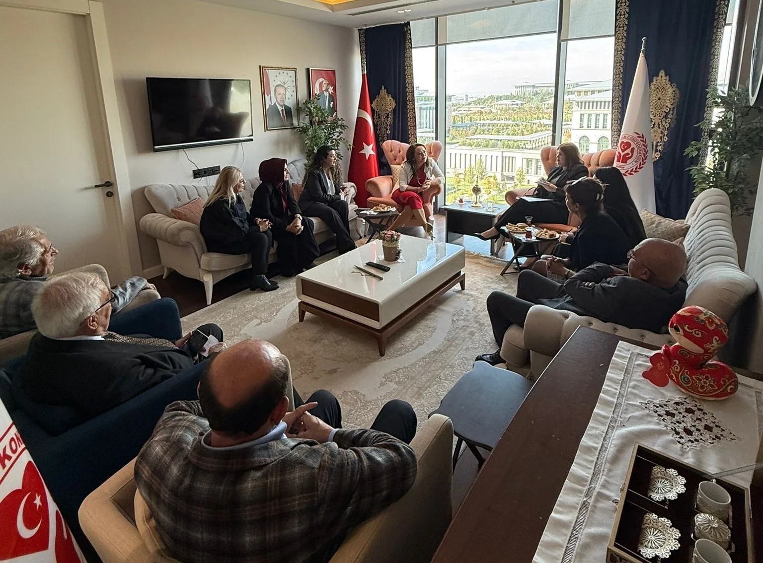 Nikaragua Ankara Büyükelçisi Ekselansları Tatiana Daniela Garcia Silva, SATKOF Genel