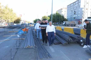 Kayseri Büyükşehir Belediye Başkanı Dr. Memduh Büyükkılıç, şehrin batı aksındaki