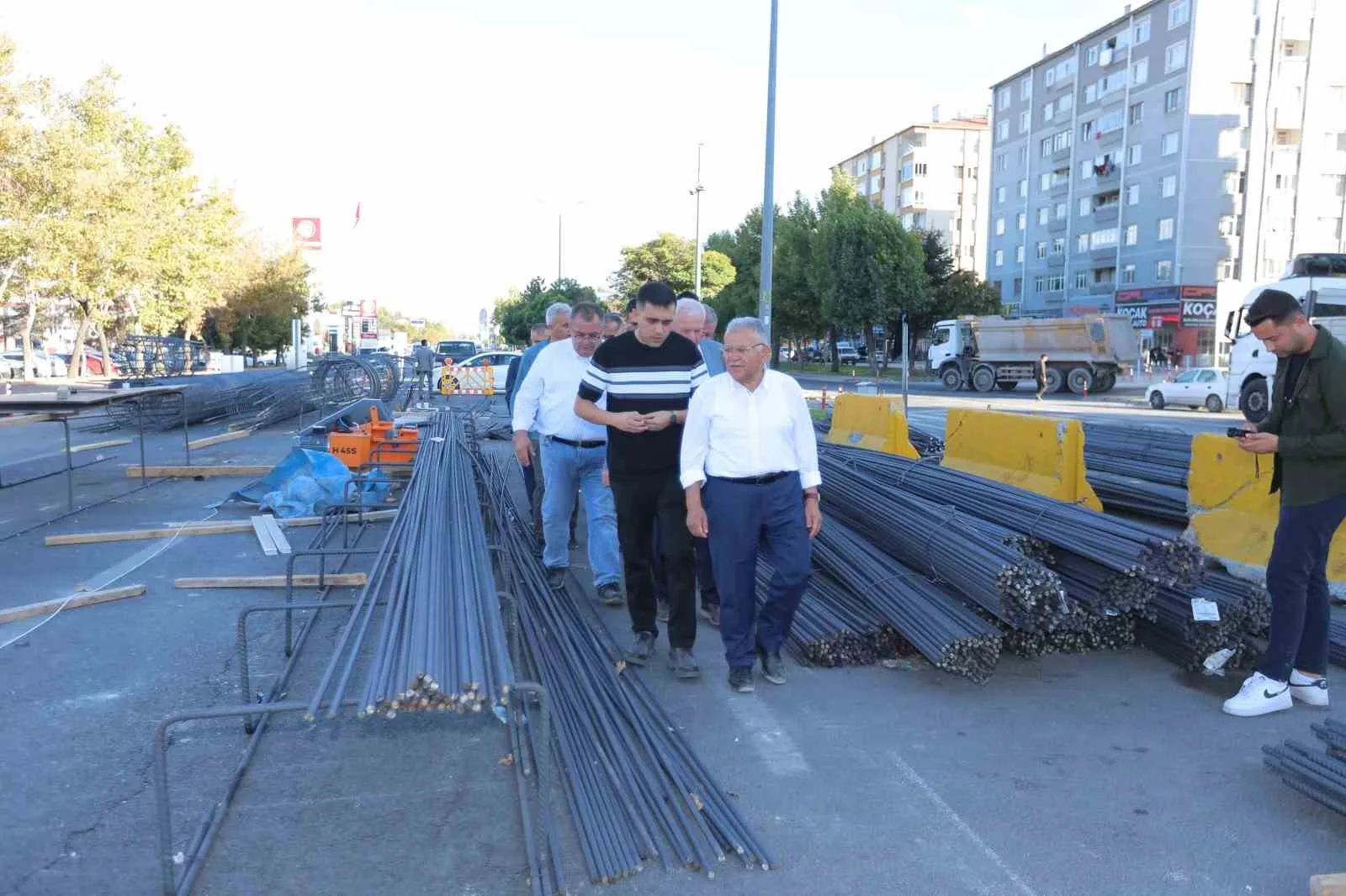 Kayseri Büyükşehir Belediye Başkanı Dr. Memduh Büyükkılıç, şehrin batı aksındaki