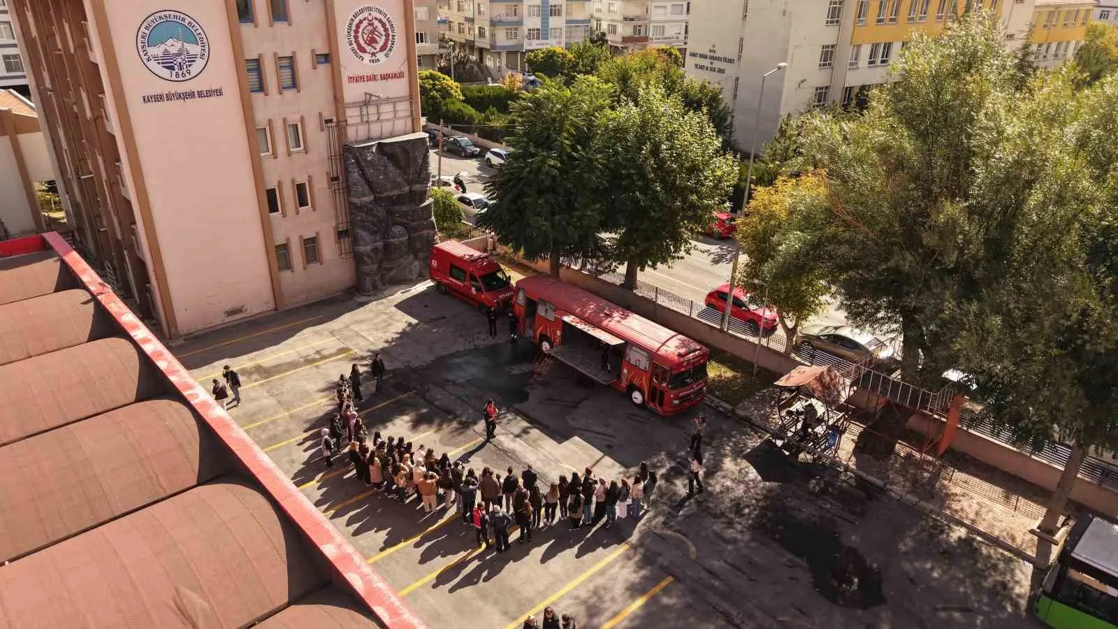 Kayseri Büyükşehir Belediyesi tarafından 13 Ekim Dünya Afet Riskleri Azaltma