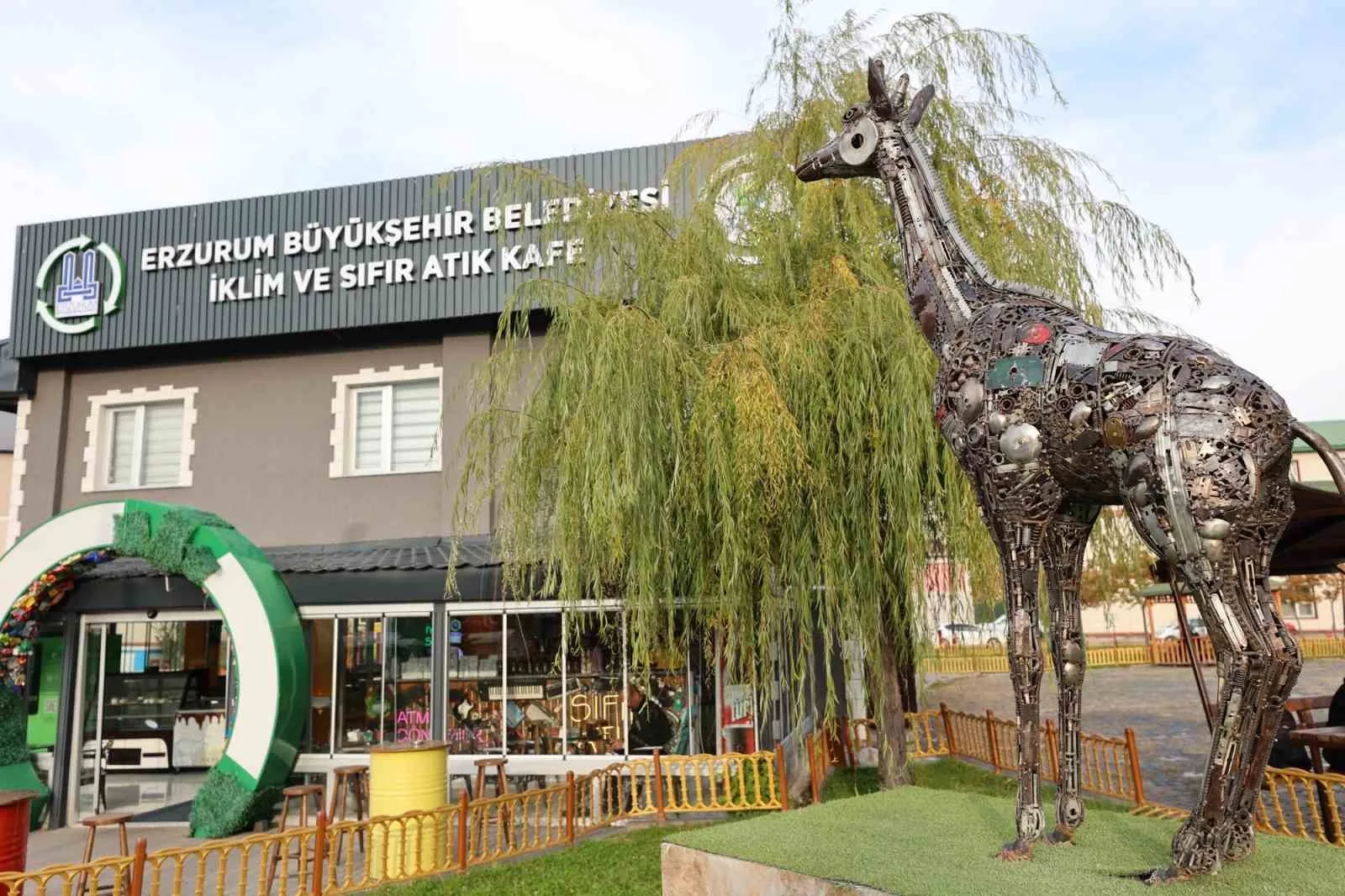Erzurum Büyükşehir Belediyesi’nin “Sıfır Atık Kafe ve Geri Dönüşüm Temalı