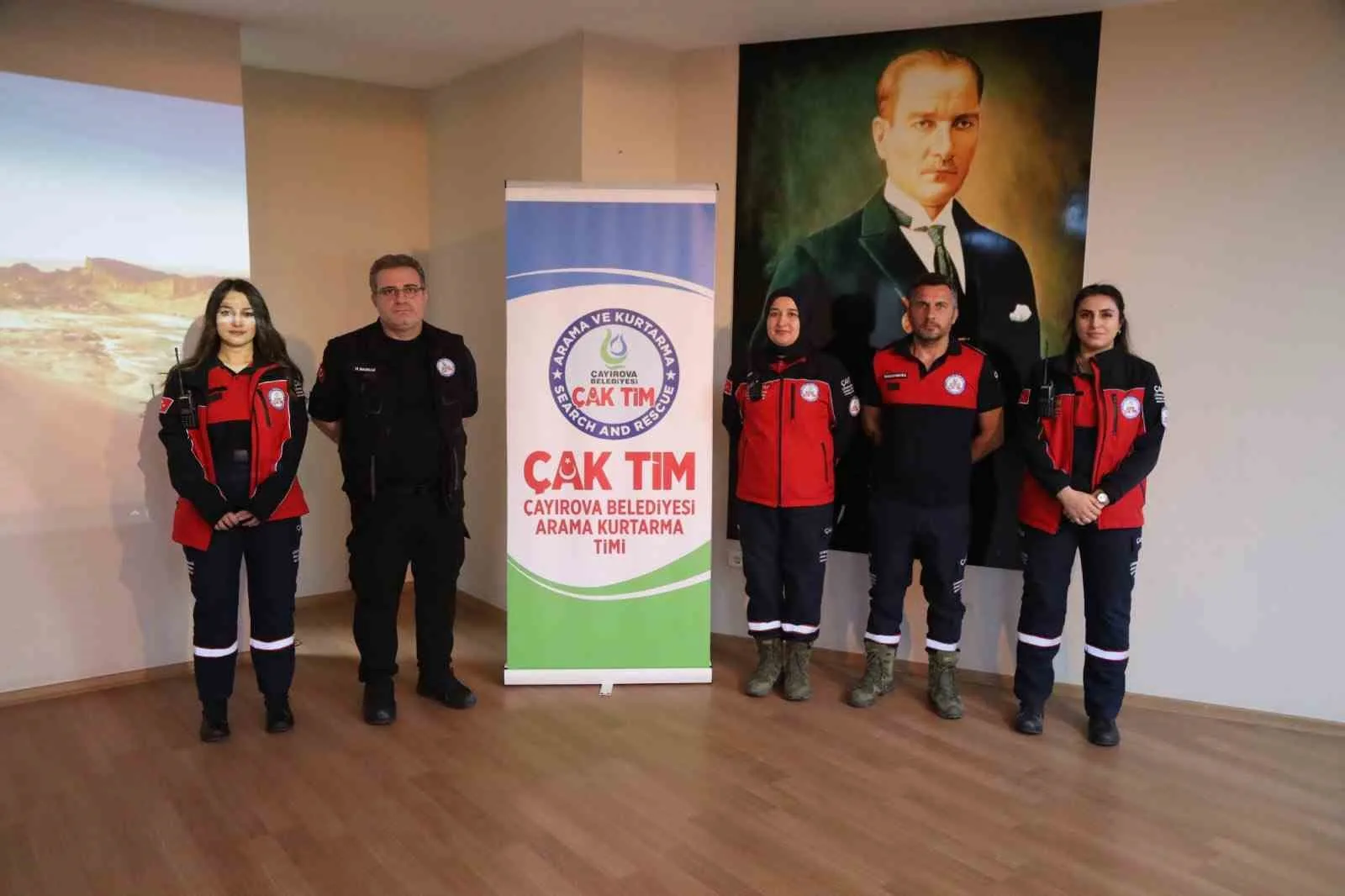 Çayırova Belediyesi Arama Kurtarma Timi (ÇAK-TİM), KaymakamlıK personellerine deprem anı