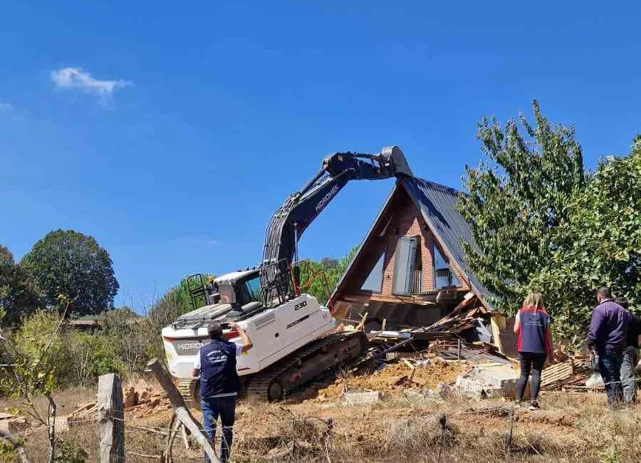 Çanakkale’de İl Özel İdaresi Yapı Kontrol Müdürlüğünce yürütülen çalışma kapsamında,