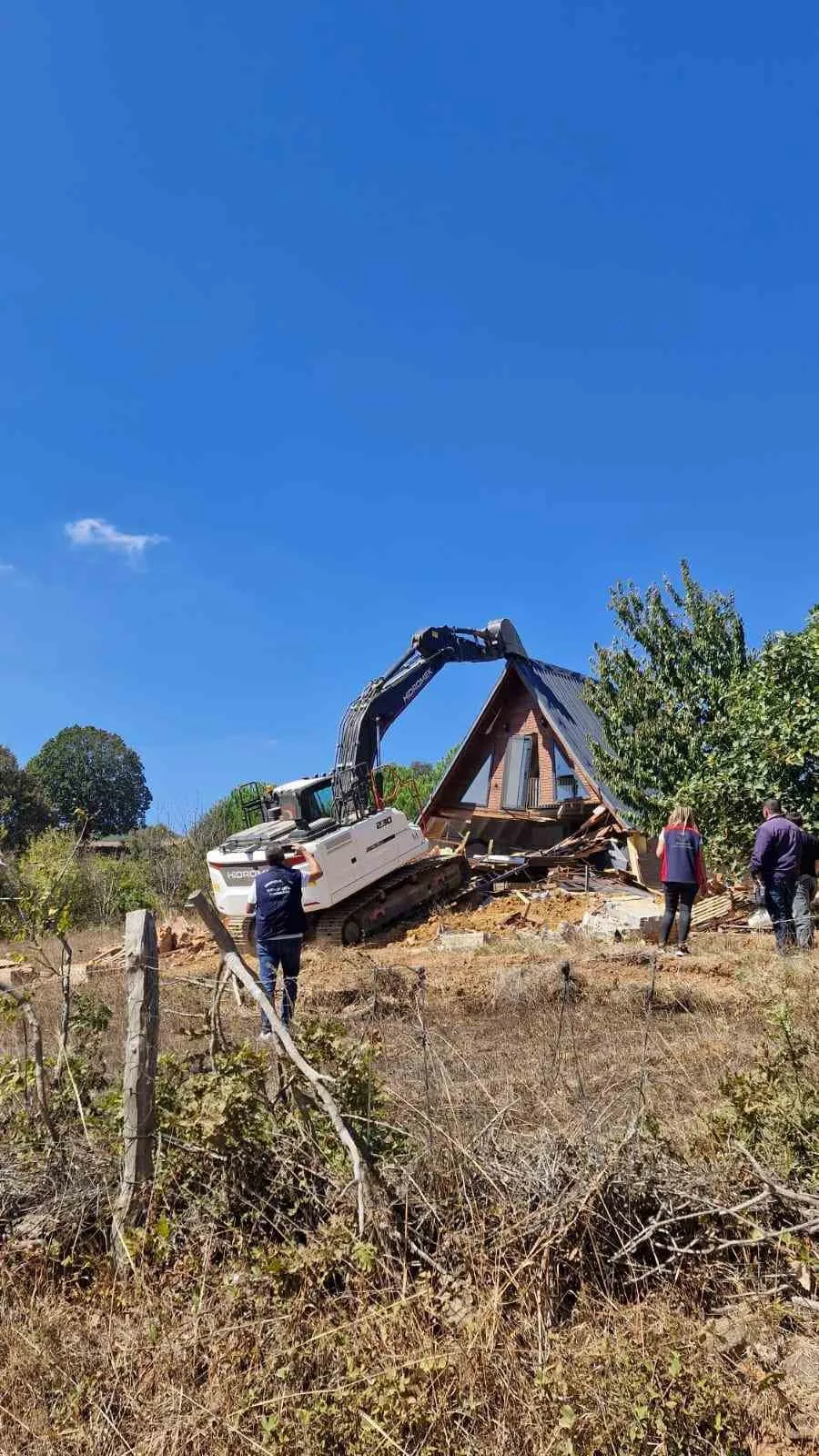 Çanakkale’de İl Özel İdaresi Yapı Kontrol Müdürlüğünce yürütülen çalışma kapsamında,