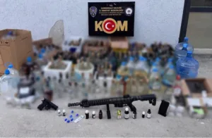 Çanakkale’de emniyet ekiplerince kaçakçılık faaliyetlerinin deşifre ve engellenmesine yönelik yapılan