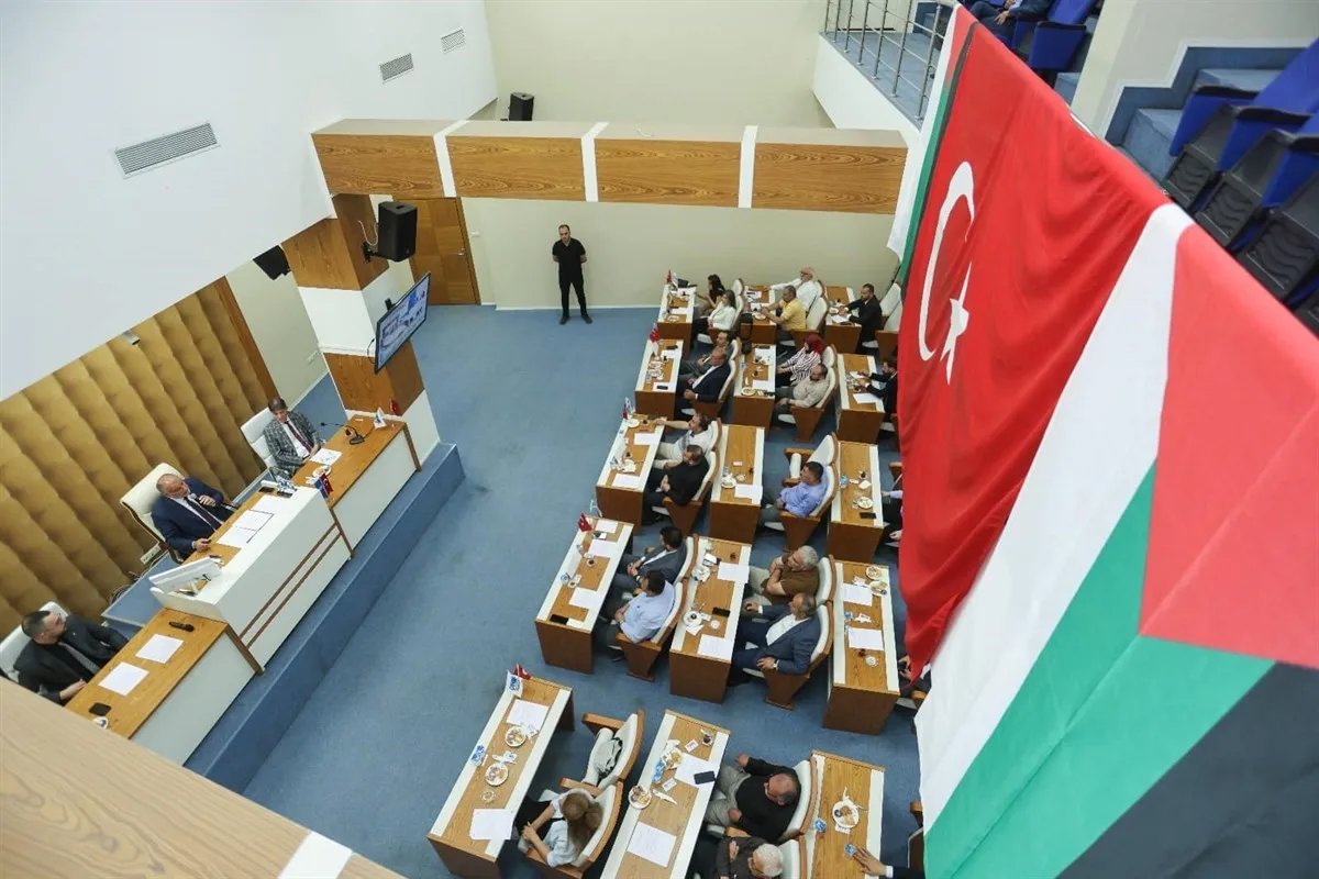 Samsun’un Canik Belediye Meclisi, 7 Ekim Salı günü yapacağı Gazze