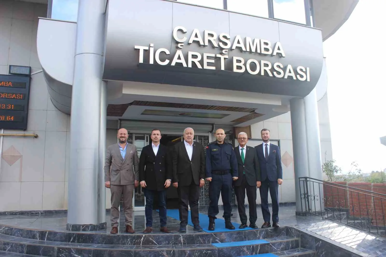 Samsun’un Çarşamba İlçe Jandarma Komutanı Üsteğmen Coşkun Kurt ile Çarşamba