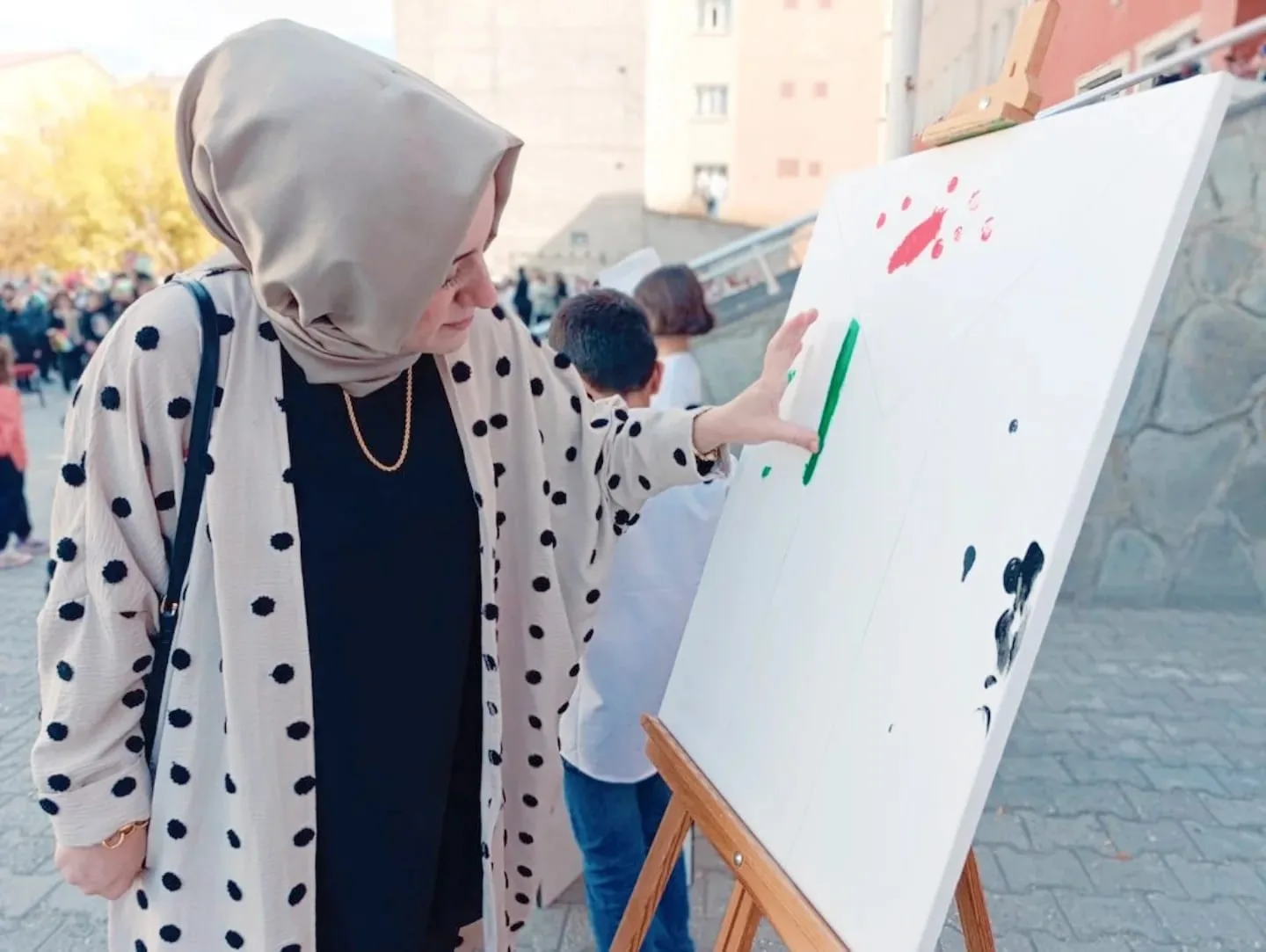 Milli Eğitim Bakanlığının çağrısı doğrultusunda düzenlenen “Filistin Farkındalık Etkinlikleri” kapsamında