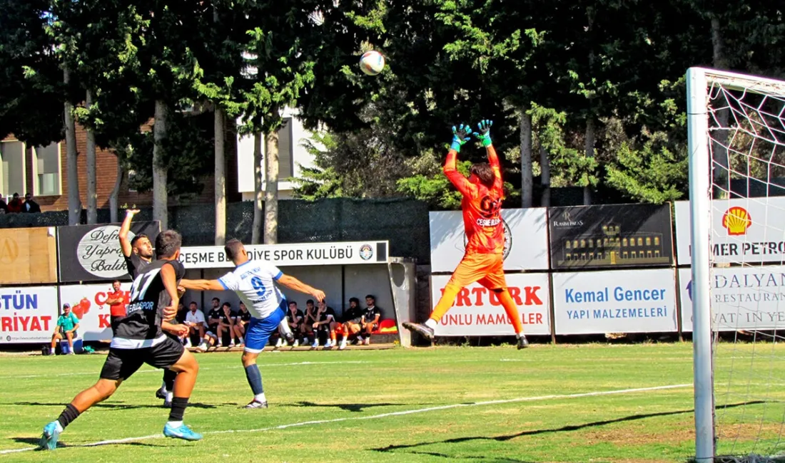İzmir Süper Amatör Lig E Grubu’nun 2. haftasında Çeşme Belediyespor,