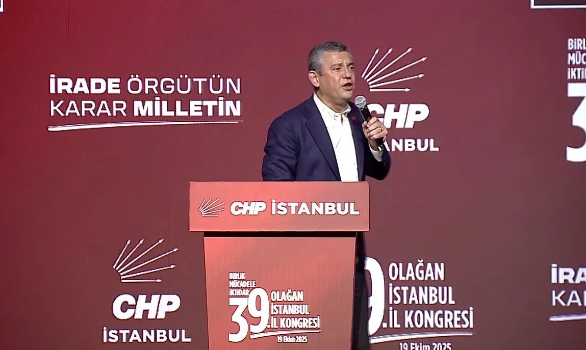 CHP’nin 39. Olağan İstanbul İl Kongresi’nde konuşan CHP Genel Başkanı